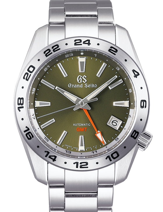 Grand Seiko Sport GMT Steel Green Dial SBGM247 - BRAND NEW