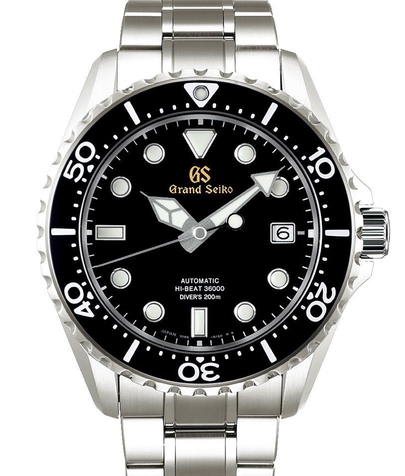 Grand Seiko Sport Hi-Beat Diver Steel Black Dial SBGH291 - BRAND NEW