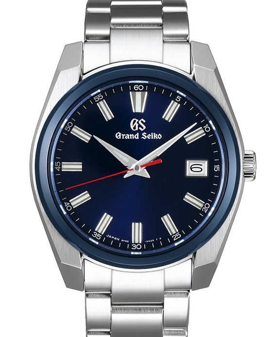 Grand Seiko Sport Quartz Steel/Ceramic Blue Dial SBGP015 - BRAND NEW