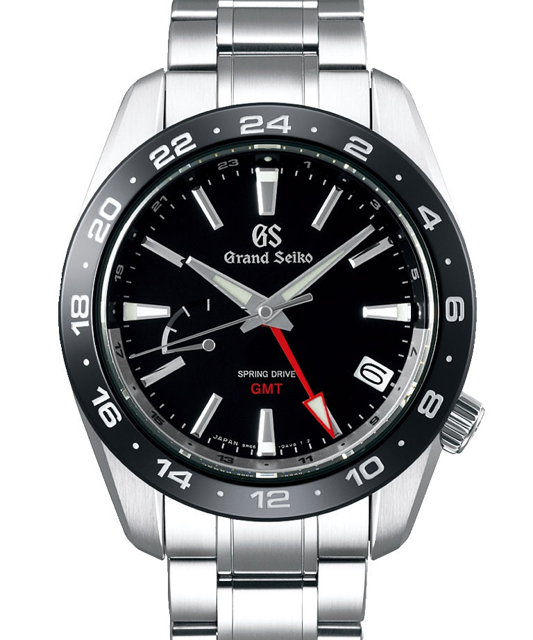 Grand Seiko Sport Spring Drive GMT Steel/Ceramic Black Dial SBGE253 - BRAND NEW