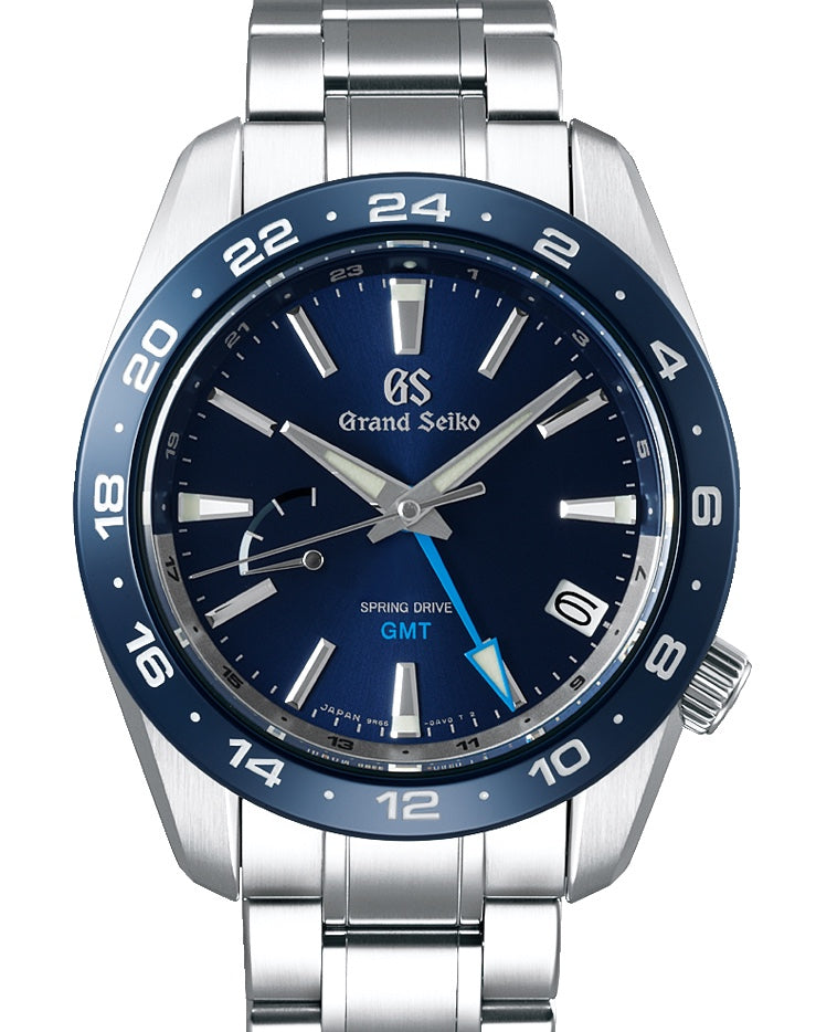 Grand Seiko Sport Spring Drive GMT Steel/Ceramic Blue Dial SBGE255 - BRAND NEW
