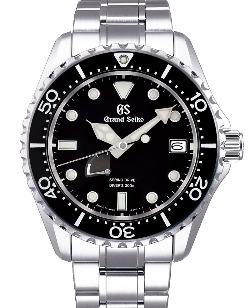 Grand Seiko Sport Spring Drive Steel Black Dial SBGA461 - BRAND NEW