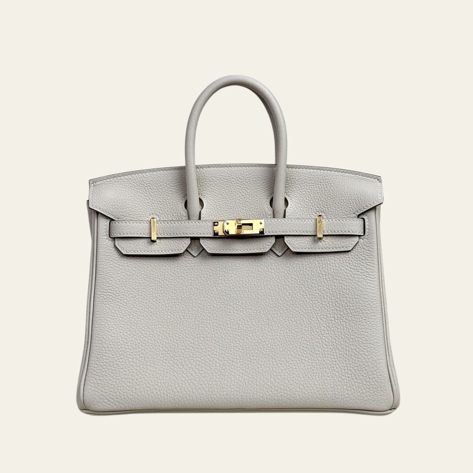 Hermes Birkin 25 Togo Craie Gold Hardware - BRAND NEW