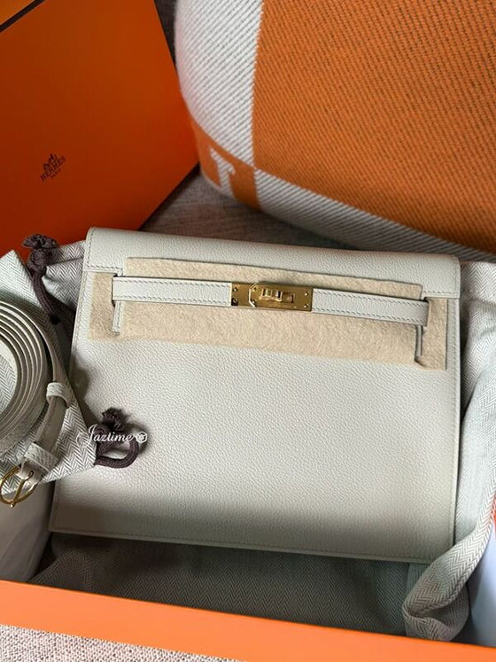 Hermès Kelly Danse II 8L Beton Evercolor K Stamp