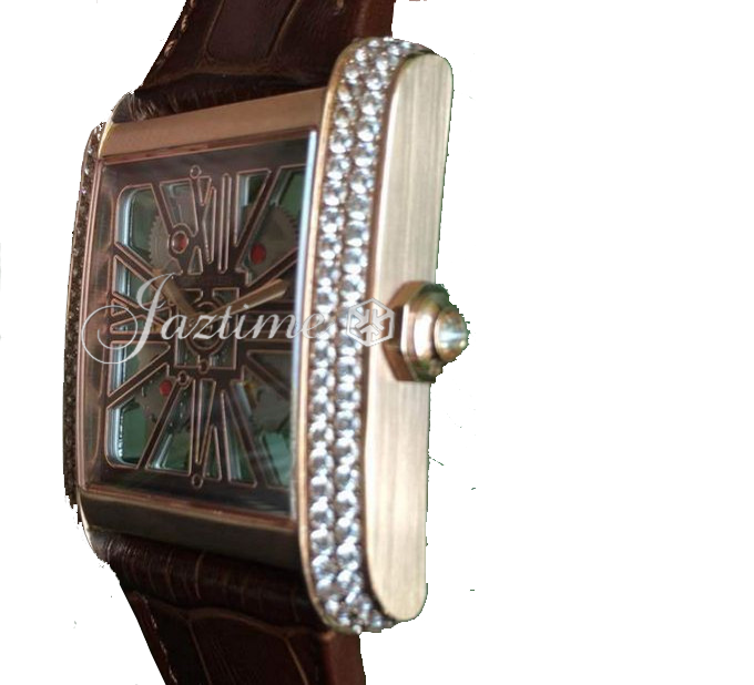 CARTIER HPI00715 TANK MC PINK GOLD DIAMONDS BRAND NEW