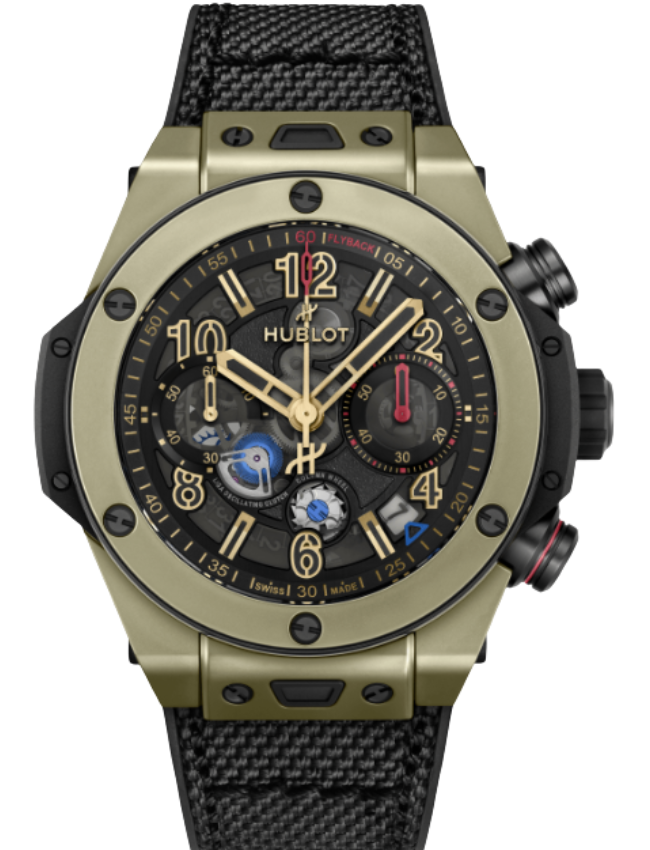 Hublot Big Bang Chronograph Reloaded Magic Gold 44mm Matte Black Skeleton Dial 421.MX.1133.NR.RLD