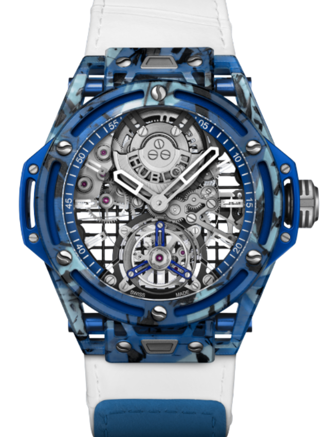 Hublot Big Bang Tourbillon Novak Djokovic Goat Edition Blue 44mm 429.QKB.0120.NR.DJO26