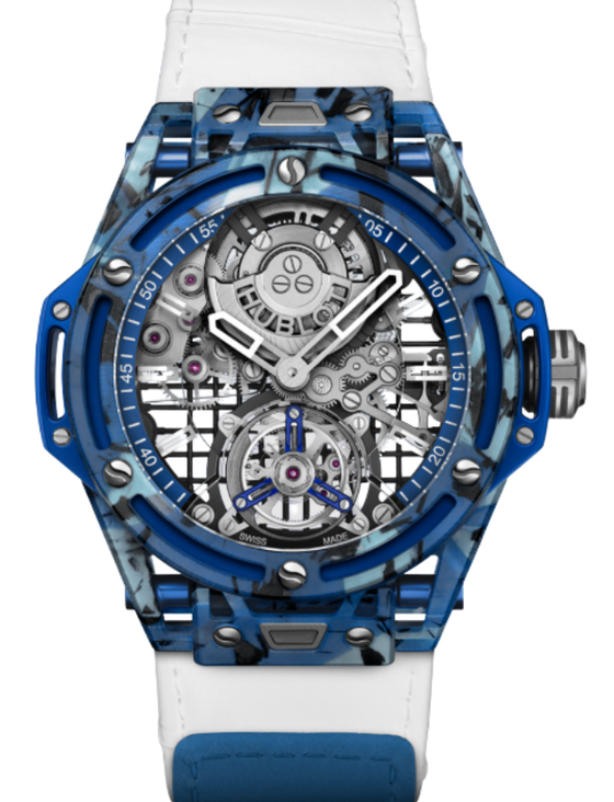 Hublot Big Bang Tourbillon Novak Djokovic Goat Edition Blue 44mm 429.QKB.0120.NR.DJO26