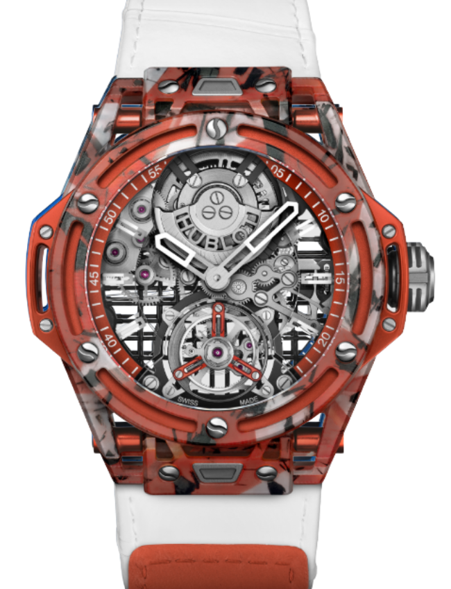 Hublot Big Bang Tourbillon Novak Djokovic Goat Edition Orange 44mm 429.QKO.0120.NR.DJO26
