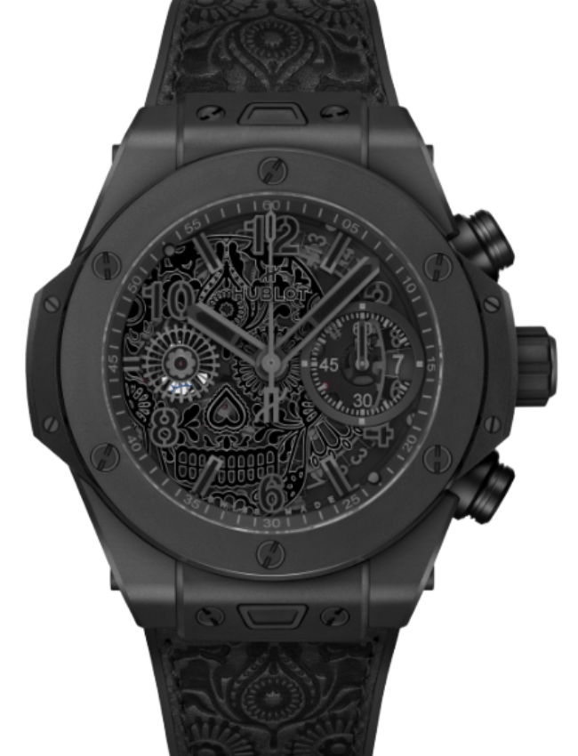 Hublot Big Bang Unico All Black Calavera Ceramic 42mm Skeletonized Dial 441.CI.1140.VR.MEX25