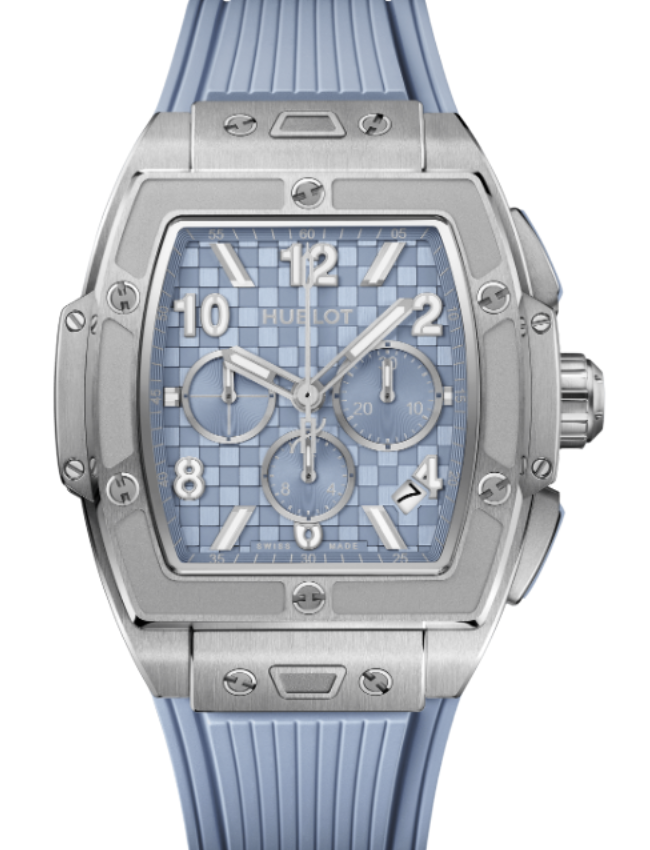 Hublot Spirit of Big Bang Titanium Coal Blue Carbon Effect Dial 42mm 642.NX.717B.RX