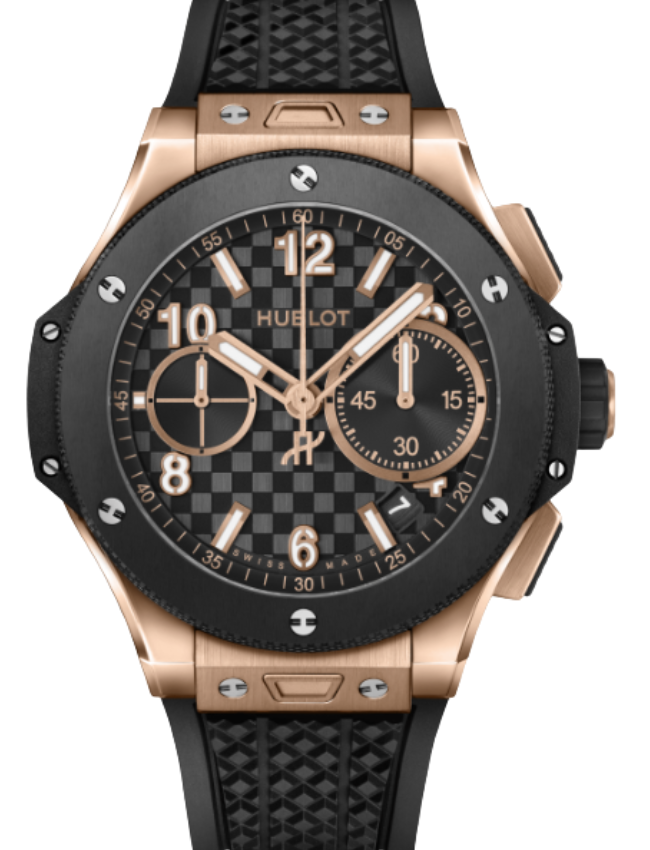 Hublot Big Bang Original Unico King Gold Ceramic 43mm Black Dial 431.OM.1380.RX