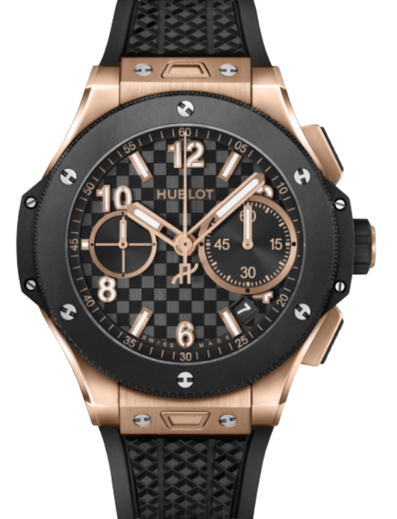 Hublot Big Bang Original Unico King Gold Ceramic 43mm Black Dial 431.OM.1380.RX