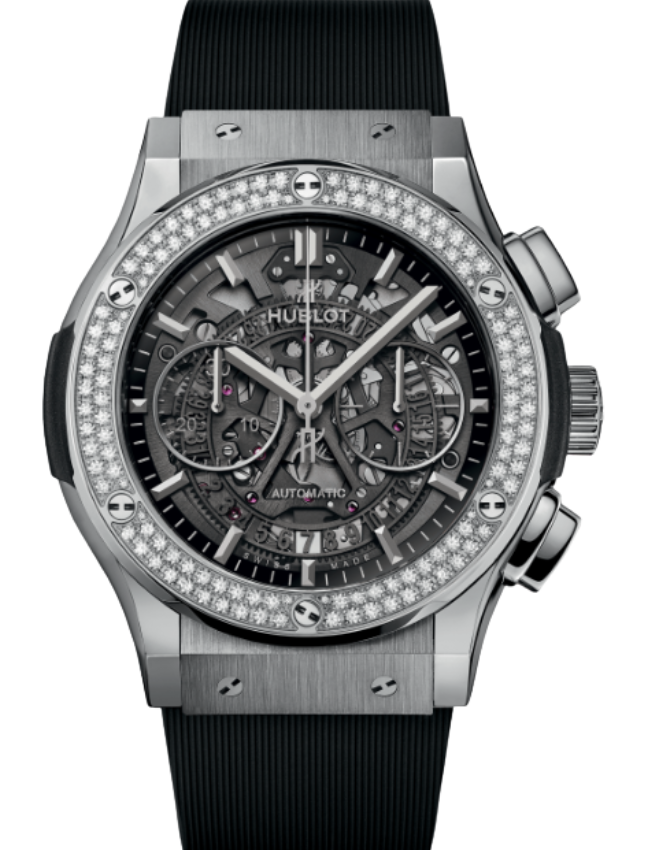 Hublot Classic Fusion Aerofusion Titanium Diamonds 45mm 525.NX.0170.RX.1104
