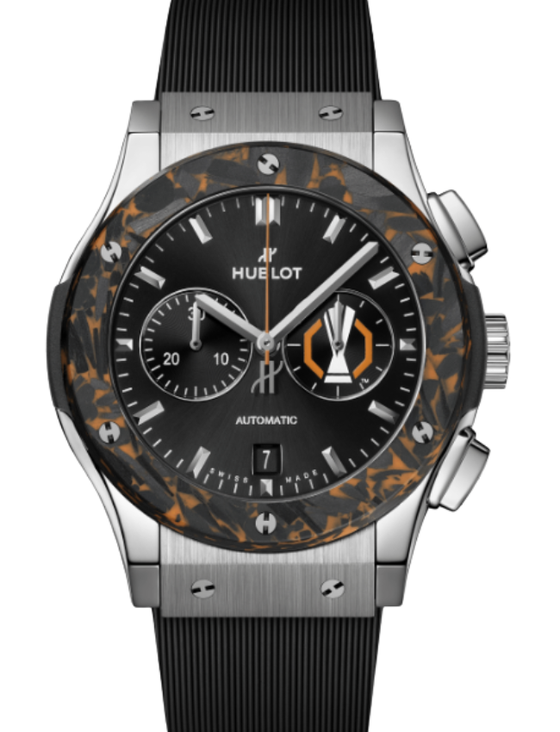 Hublot Classic Fusion Chronograph UEFA Europa League Titanium Carbon 42mm 541.NQ.1470.RX.UEL26