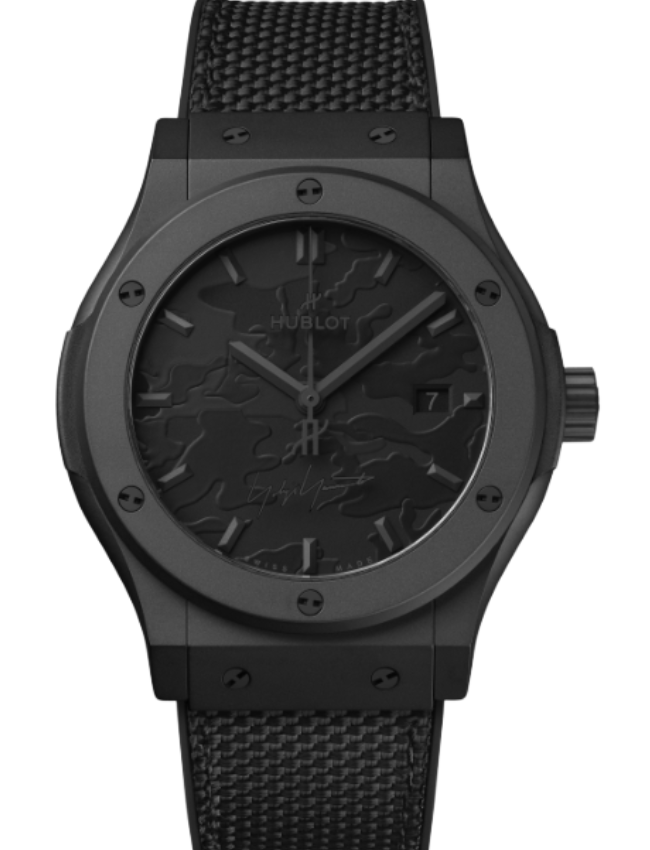 Hublot Classic Fusion Yohji Yamamoto All Black Camo 42mm 542.CI.6670.NR.YOY
