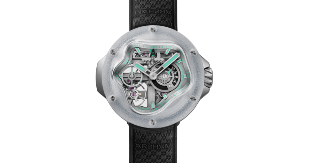 Hublot Exceptional Timepieces MP-17 Meca-10 Arsham Splash Titanium Sapphire 42mm 917.NJ.6909.RX