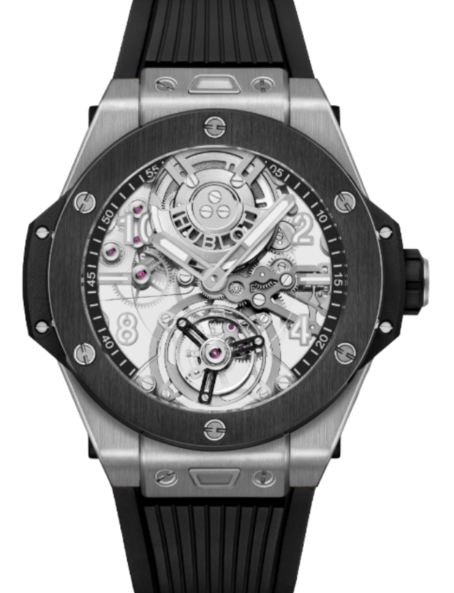 Hublot Big Bang Tourbillon Automatic Titanium Ceramic 44mm 429.NM.0170.RX