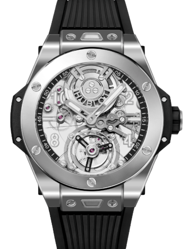 Hublot Big Bang Tourbillon Automatic Polished Titanium 44mm 429.NS.0170.RX