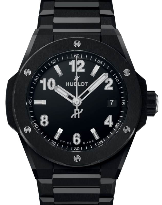 Hublot Big Bang 3-Hands Integrated Time Only Black Magic Ceramic 38mm 457.CX.1270.CX