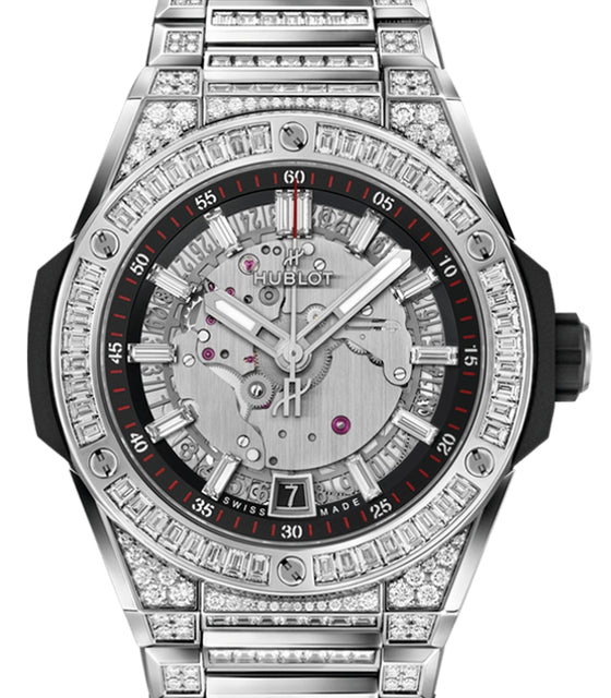 Hublot Big Bang Integrated Time Only Titanium Jewellery 40mm 456.NX.0170.NX.9804 - BRAND NEW