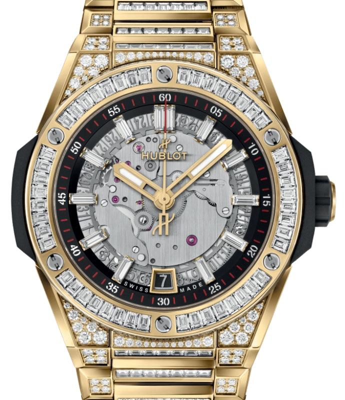 Hublot Big Bang Integrated Time Only Yellow Gold Jewellery 40mm 456.VX.0130.VX.9804 - BRAND NEW