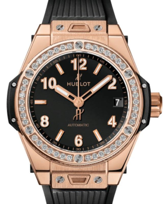 Hublot Big Bang 3-Hands One Click King Gold Diamonds 39mm 465.OX.1180.RX.1204 - BRAND NEW