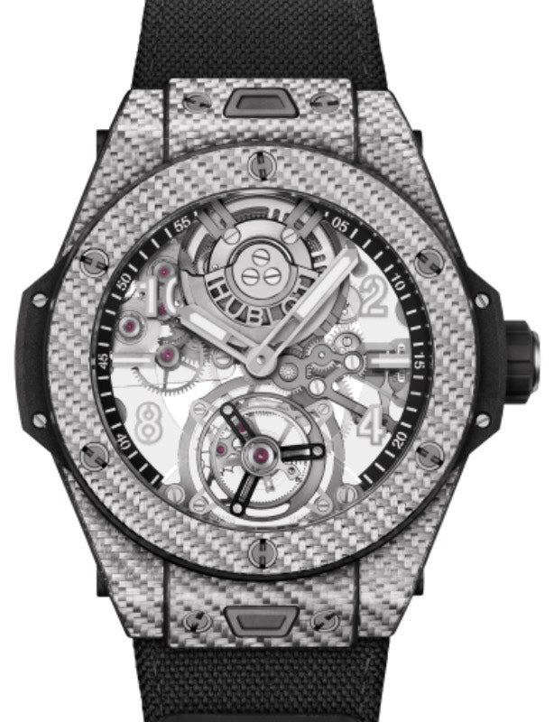Hublot Big Bang Complications Tourbillon Automatic Carbon 45mm 419.YS.0170.NR - BRAND NEW