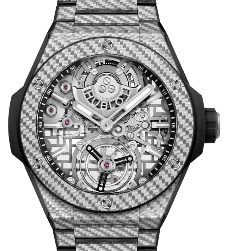 Hublot Big Bang Complications Integrated Tourbillon Full Carbon 43mm 455.YS.0170.YS - BRAND NEW