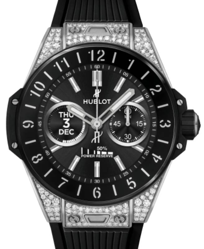 Hublot Big Bang Connected E Titanium Diamonds 42mm Black Dial 440.NX.1106.RX.1704