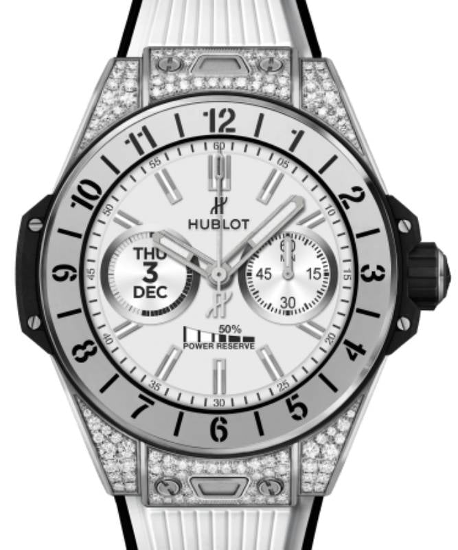 Hublot Big Bang Connected E Titanium White Diamonds 42mm White Dial 440.NX.1101.RW.1704