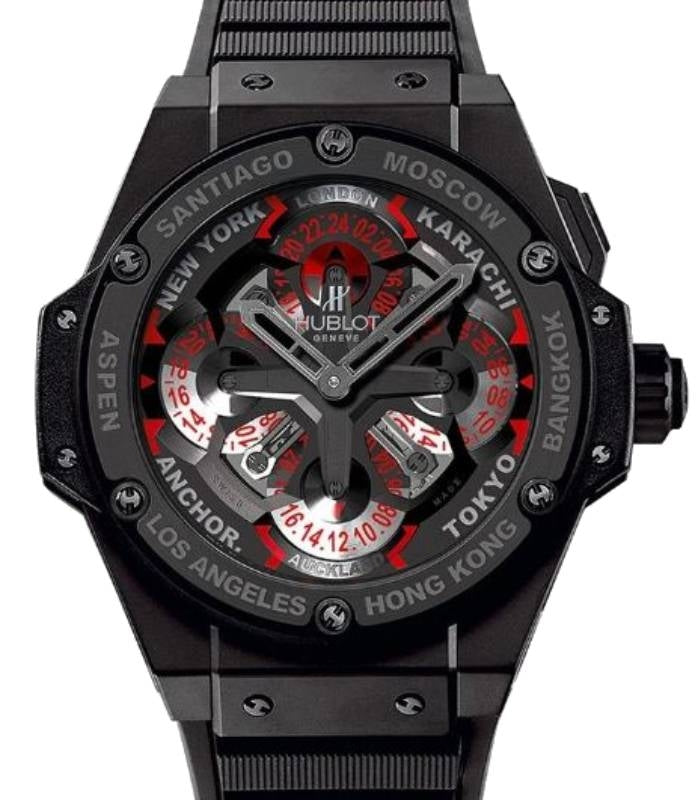 Hublot Big Bang King Power Unico GMT Ceramic 48mm Rubber Strap 771.CI.0170.RX