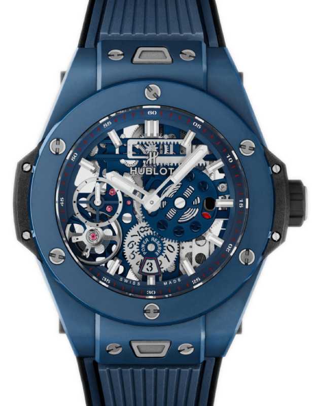 Hublot Big Bang MECA-10 Ceramic Blue 45mm 414.EX.5123.RX - BRAND NEW