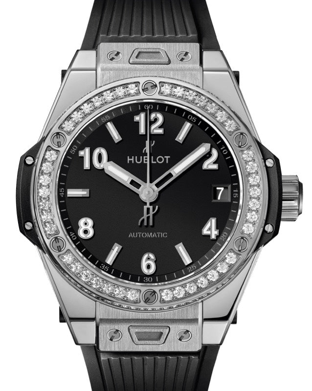 Hublot Big Bang 3-Hands One Click Steel Diamonds 39mm 465.SX.1170.RX.1204 - BRAND NEW