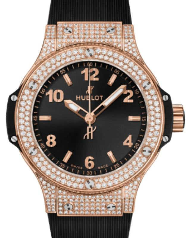 Hublot Big Bang Gold Pav? 38 mm 361.PX.1280.RX.1704 - BRAND NEW