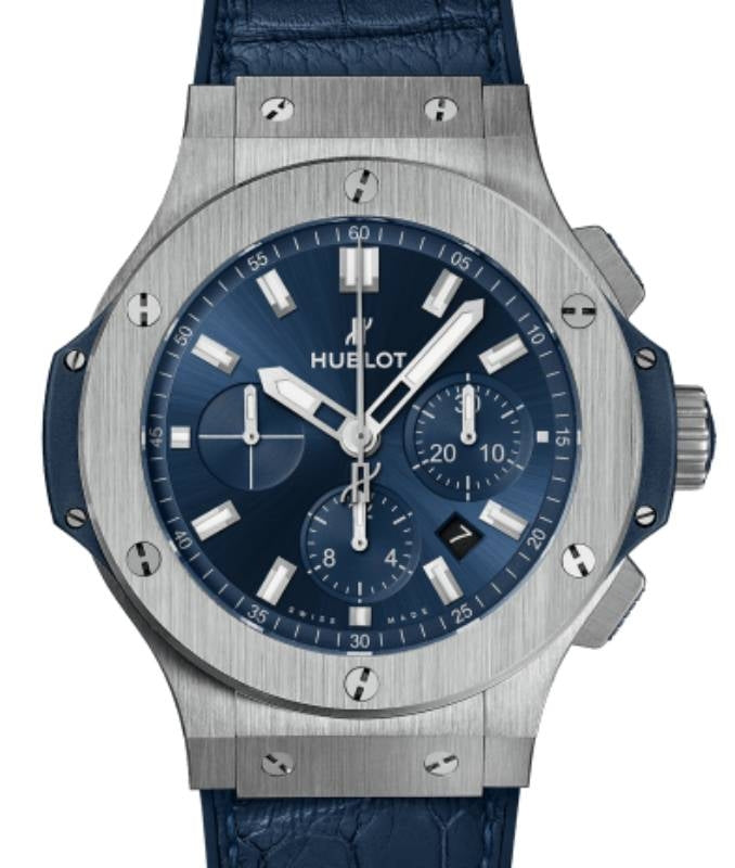 Hublot Big Bang Chronograph Steel Blue 44mm 301.SX.7170.LR - BRAND NEW