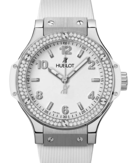 Hublot Big Bang Steel White Diamonds 38 mm 361.SE.2010.RW.1104 - BRAND NEW