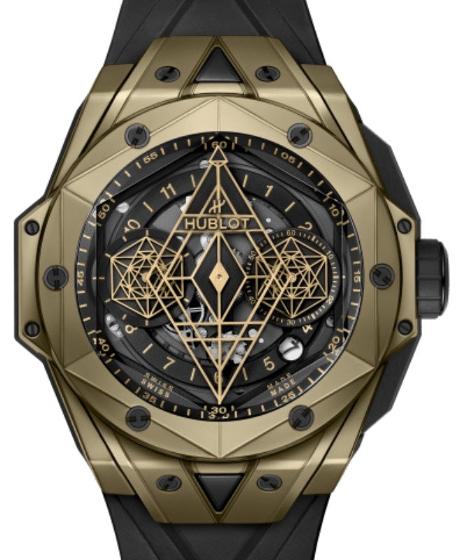 Hublot Big Bang Partnerships Sang Bleu II Magic Gold 45mm Black 418.MX.1103.RX.MXM22
