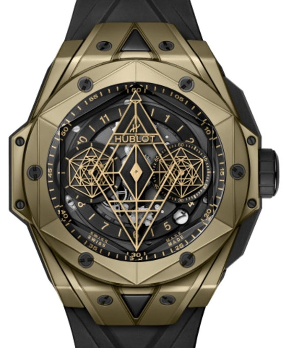 Hublot Big Bang Partnerships Sang Bleu II Magic Gold 45mm Black 418.MX.1103.RX.MXM22