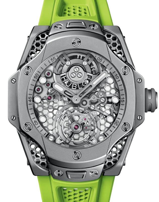 Hublot Big Bang Partnerships Tourbillon SR_A by Samuel Ross Titanium 44mm 428.NX.0101.RX.SRA23 - BRAND NEW