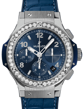 Hublot Big Bang Steel Blue Diamonds 41mm 341.SX.7170.LR.1204 - BRAND NEW