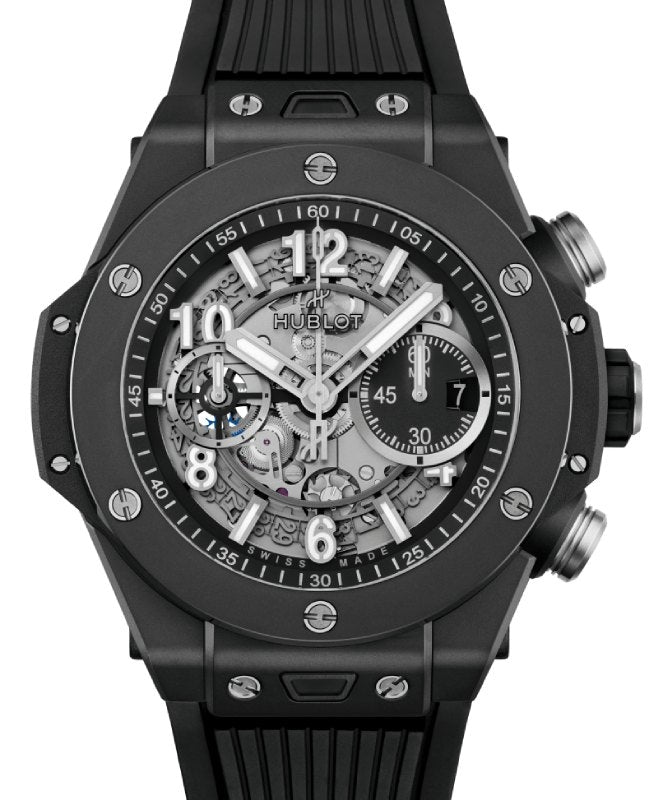 Hublot Big Bang Unico Black Magic Ceramic 44mm 421.CI.1170.RX - BRAND NEW