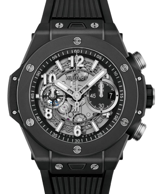 Hublot Big Bang Unico Black Magic Ceramic 44mm 421.CI.1170.RX - BRAND NEW