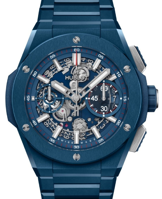 Hublot Big Bang Unico Integrated Blue Ceramic 42mm 451.EX.5123.EX - BRAND NEW