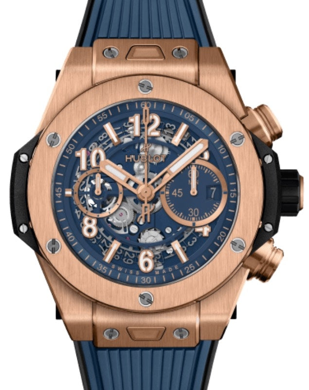 Hublot Big Bang Unico King Gold Blue 44mm 421.OX.5180.RX - BRAND NEW
