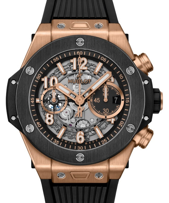 Hublot Big Bang Unico King Gold Ceramic 44mm 421.OM.1180.RX - BRAND NEW