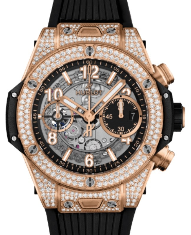 Hublot Big Bang Unico King Gold Pave 42mm 441.OX.1181.RX.1704 - BRAND NEW