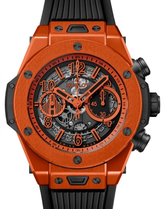 Hublot Big Bang Unico San Francisco Boutique 45mm Ceramic Orange 411.CU.6610.RX.HSF21