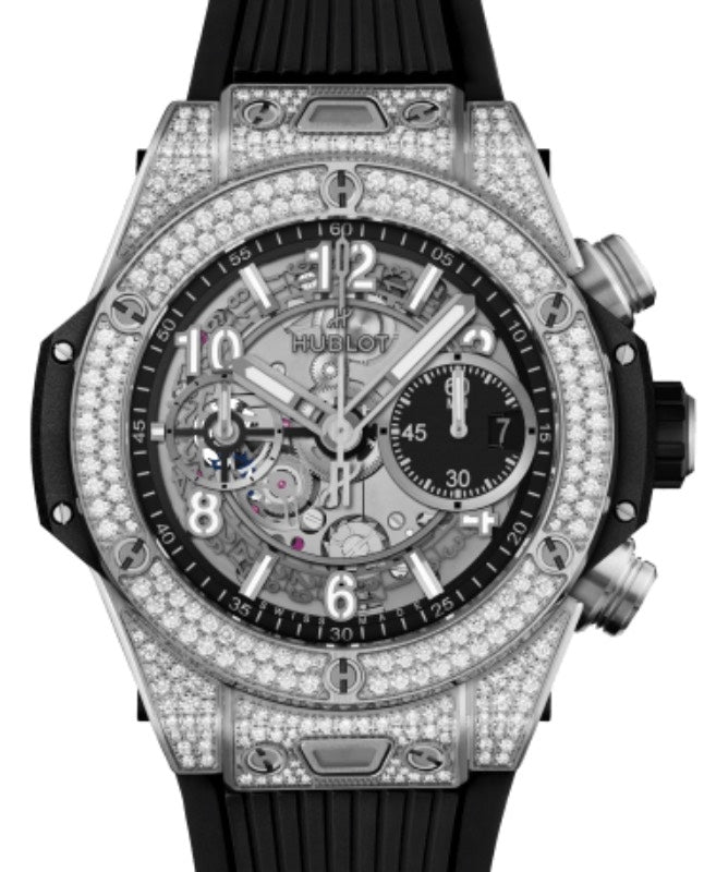 Hublot Big Bang Unico Titanium Pave 42mm 441.NX.1171.RX.1704 - BRAND NEW