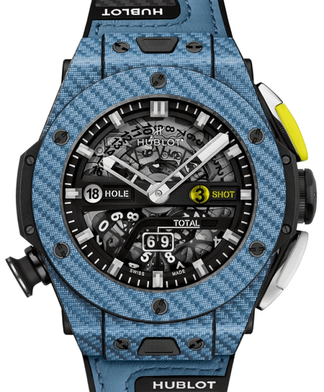 Hublot Big Bang Unico Golf Sky Blue Carbon 45mm 416.YE.1120.VR - BRAND NEW